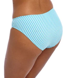 Freya Bikinier<TUR STRIPE TURQUOISE - Jewel Cove Brief