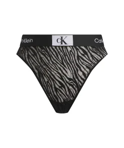 Calvin Klein Trusser<UB1 BLACK - 1996 Animal Lace Bikini Panties