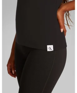 Calvin Klein Top/ Loungeshirt/ Pyjamas<UB1 BLACK - 100% Cotton Tank Top