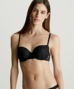 Calvin Klein Bh'er<UB1 BLACK - Allover Lace Balconette