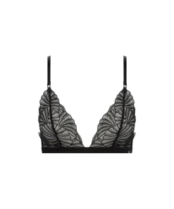 Calvin Klein Bh'er<UB1 BLACK - Ck Black Embroidery Triangle