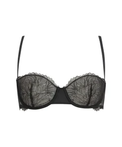 Calvin Klein Bh'er<UB1 BLACK - Floral Lace Balcony Bras