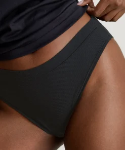 Calvin Klein Trusser<UB1 BLACK - Ideal Modal Rib Brief