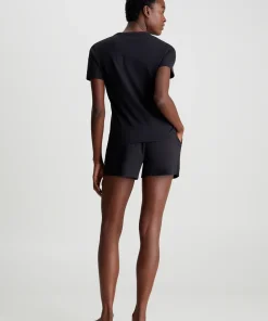 Calvin Klein Top/ Loungeshirt/ Pyjamas|Pyjamas/ Loungewear<UB1 BLACK - Intense Power Lounge L/S T-Shirt