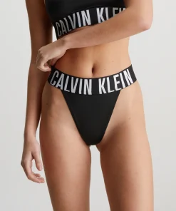 Calvin Klein Trusser<UB1 BLACK - Intense Power Micro Coordinate Thong