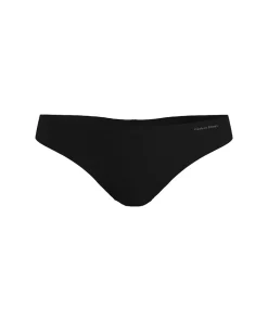 Calvin Klein Trusser<UB1 BLACK - Invisibles Cotton Thong