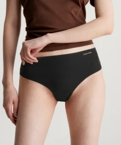 Calvin Klein Trusser<UB1 BLACK - Invisibles Micro Thong