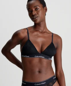 Calvin Klein Bh'er<UB1 BLACK - Modern Lace Triangle