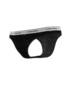 Calvin Klein Trusser<UB1 BLACK - Modern Logo W/ Lace Brazilian