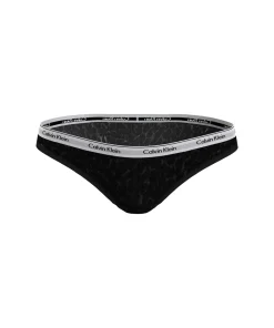 Calvin Klein Trusser<UB1 BLACK - Modern Logo W/ Lace Brief