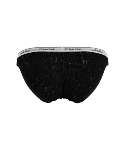 Calvin Klein Trusser<UB1 BLACK - Modern Logo W/ Lace Brief