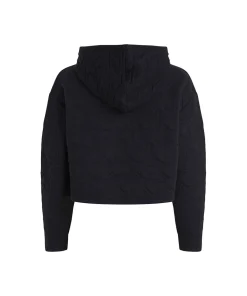 Calvin Klein Top/ Loungeshirt/ Pyjamas<UB1 BLACK - Modern Terry Quilted L/S Sweatshirt