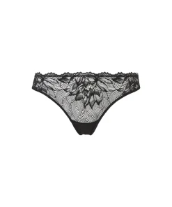 Calvin Klein Trusser<UB1 BLACK - Sed Comfort Lotus Coordinate Thong