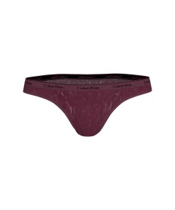 Calvin Klein Trusser<VER MAUVE WINE - Modern Lace (pt) Brazilian