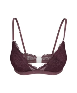 Calvin Klein Bh'er<VER MAUVE WINE - Modern Lace Triangle