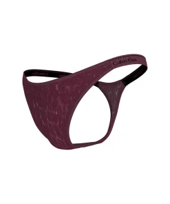 Calvin Klein Trusser<VER MAUVE WINE - Modern Lace (pt) Thong