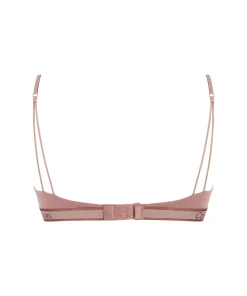 Calvin Klein Bh'er<VLZ RED GRAPE W/ APPLE BUTTER - Tonal Logo Cotton Demi