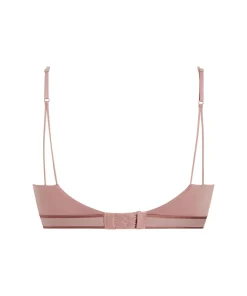 Calvin Klein Bh'er<VLZ RED GRAPE W/ APPLE BUTTER - Tonal Logo Cotton Triangle