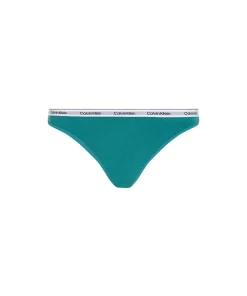 Calvin Klein Trusser<VO6 LIVELY TEAL - Icon Logo Thong