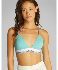Calvin Klein Bh'er<VOG BEAU BLUE - Modern Cotton Triangle