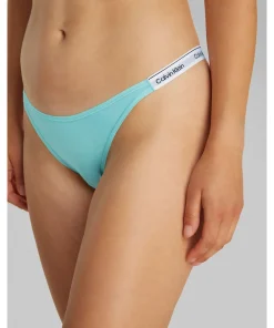 Calvin Klein Trusser<VOG BEAU BLUE - Modern Logo Thong
