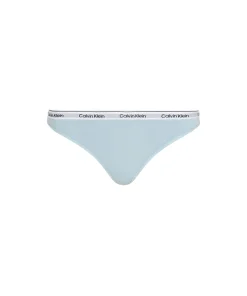 Calvin Klein Trusser<VZC LILAC QUARTZ - Cotton Strch Rib Mpp Thong