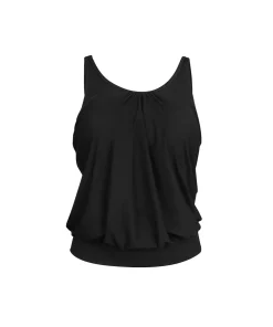 Wiki Tankinier|Bikinier<W099 BLACK - Bikini Tops Tankini Top