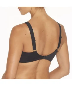 Wiki Bikinier<W099 BLACK - Swimwear Full Cup Bikini Top