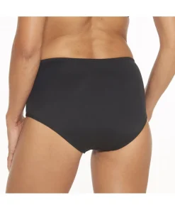 Wiki Bikinier<W099 BLACK - Swimwear Midi Shape