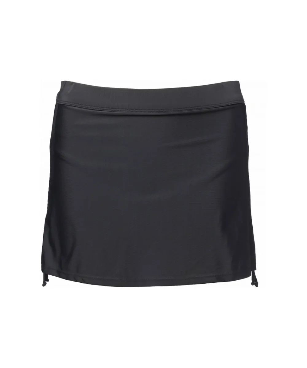 Wiki Bikinier<W099 BLACK - Swimwear Skirted brief