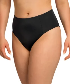 Wiki Bikinier<W099 BLACK - Swimwear Tai High Waist