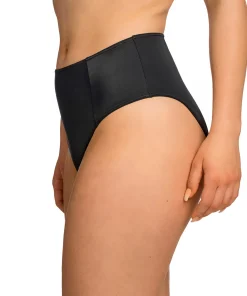 Wiki Bikinier<W099 BLACK - Swimwear Tai High Waist