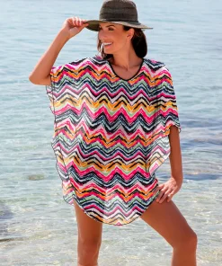 Wiki Strandtøj<W482 JAMAICA - Swimwear Beach Poncho
