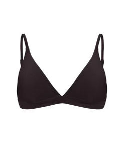 Wiki Bikinier<W079 MOCCA - Swimwear Wirefree Triangle Bikini Top