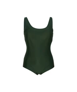 Wiki Protesebadetøj|Badedragter<W076 OLIVE - Isabella - Classic Swimsuit Isabella - Classic