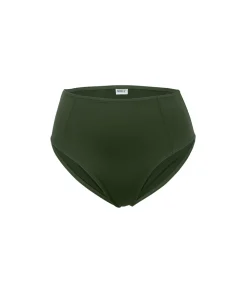 Wiki Bikinier<W076 OLIVE - Swimwear Tai High Waist