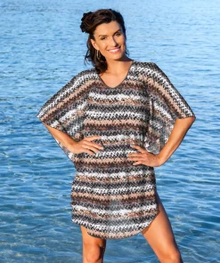 Wiki Strandtøj<W480 PUERTO RICO - Swimwear Beach Poncho