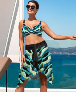 Wiki Strandtøj<W491 SAINT LUCIA - Swimwear Beach skirt/dress (2-in-1)