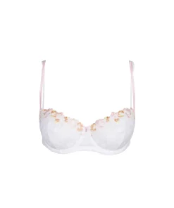 Marie Jo Bh'er<WIT WHITE - Lizelot Balcony Bra Vertical Seam