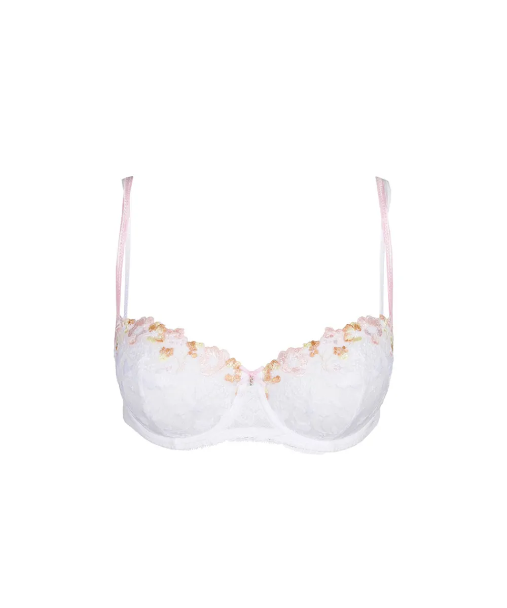 Marie Jo Bh'er<WIT WHITE - Lizelot Balcony Bra Vertical Seam