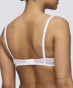 Marie Jo Bh'er<WIT WHITE - Lizelot Balcony Bra Vertical Seam