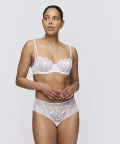 Marie Jo Bh'er<WIT WHITE - Lizelot Balcony Bra Vertical Seam