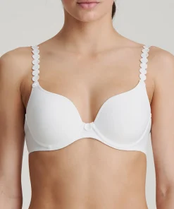 Marie Jo Bh'er<WIT WHITE - Tom Padded Bra Heartshape