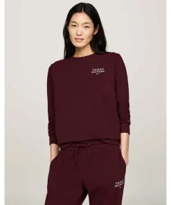 Tommy Hilfiger Top/ Loungeshirt/ Pyjamas<XIH DEEP BURGUNDY - Th Original L/s Sweatshirt