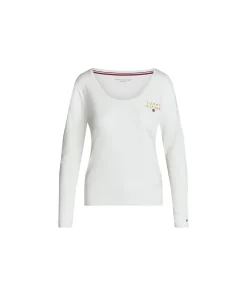 Tommy Hilfiger Top/ Loungeshirt/ Pyjamas<YBI IVORY - Th Original L/s T-shirt