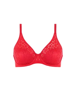 Chantelle Bh'er<0YU POPPY RED - Norah Covering Molded Bra