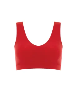 Chantelle Undertøj|Bh'er<0YU POPPY RED - Softstretch Brassiere_padded V Neck