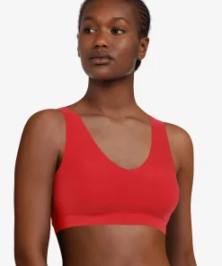 Chantelle Undertøj|Bh'er<0YU POPPY RED - Softstretch Brassiere_padded V Neck