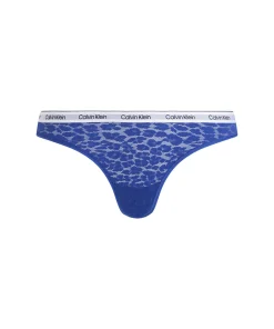 Calvin Klein Trusser<8ZJ MAZARINE BLUE - Modern Logo W/ Lace Brief