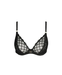Marie Jo Bh'er<ZWA BLACK - Aven Plunge Bra